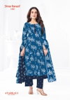 Zeenat Vol 5 By Shree Ganesh Cotton Printed Anarkali Style Kurti With Pant Dupatta Wholesale In Surat